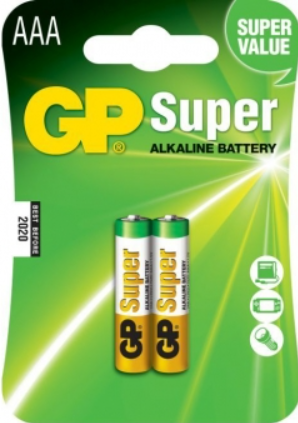 GP bateria alkaliczna SUPER ALKALINE AAA BL2