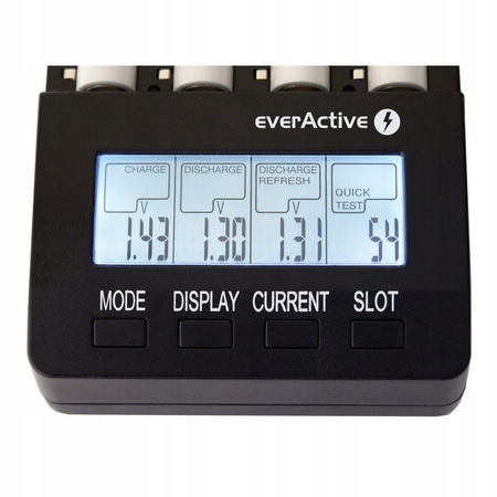 everActive Ładowarka do akumulatorków Ni-MH Ni-CD NC-3000M zasilacz