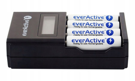 everActive Ładowarka do akumulatorków Ni-MH R6/AA +  R03/AAA NC-450 