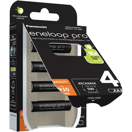 ENELOOP Akumulatorki PRO AAA 930 mAh bl.4 NEW