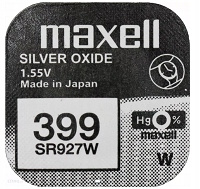 MAXELL bateria srebrowa 399 / SR927W BL1