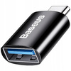 Baseus Ingenuity Series przejściówka adapter z USB Typ C do USB-A 3.2 gen 1 czarny ZJJQ000001