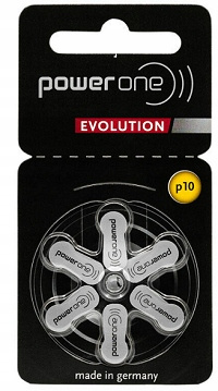 POWER ONE EVOLUTION Baterie słuchowe V10 60 szt.