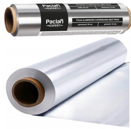 Folia aluminiowa Paclan 60m gastronomiczna