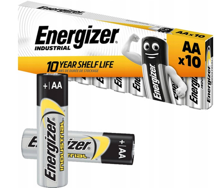 ENERGIZER Bateria alkaliczna INDUSTRIAL AA bl.10 / zestaw 30 szt.