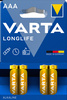 VARTA bateria alkaliczna Longlife LR3 AAA BL4