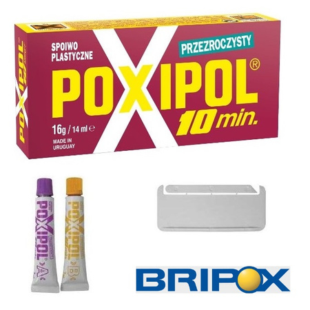 POXIPOL klej epoksydowy przezroczysty 16g / 14ml