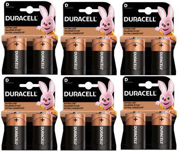 DURACELL LR20 BASIC BL2 / zestaw 12 szt.