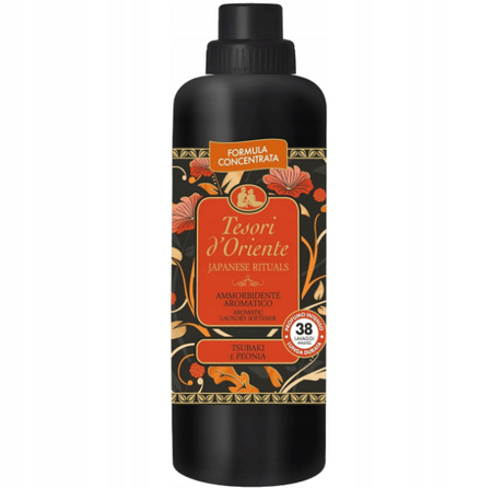 TESORI D\'ORIENTE 760 ML PŁYN DO PŁUKANIA JAPANESE / FABRIC SOFTENER 38W 12/60/720