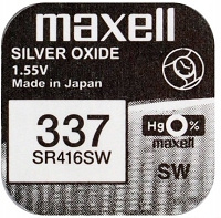 MAXELL bateria srebrowa 337 / SR416SW BL1x10 /zestaw