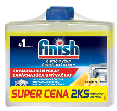 FINISH PŁYN DO CZESZCZENIA DUOPACK LEMON