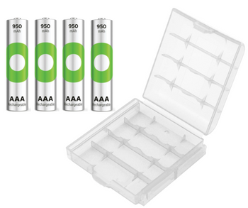 GP akumulatorki ReCyko+ AAA 950mAh NiMH 1.2V 4 szt.
