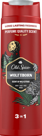 OLD SPICE SHOWER GEL 400 ML 3IN1 WOLFTHORN 6/240/1440 PL