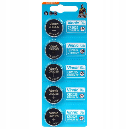 VINNIC bateria litowa CR2025 BL5 zestaw