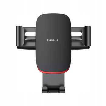 Baseus Metal Age Gravity Car Mount metalowy samochodowy uchwyt grawitacyjny na slot CD czarny SUYL-J01