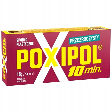 POXIPOL klej epoksydowy przezroczysty 16g / 14ml