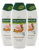 PALMOLIVE ŻEL POD PRYSZNIC 500ML ALMOND & MILK x3/zestaw