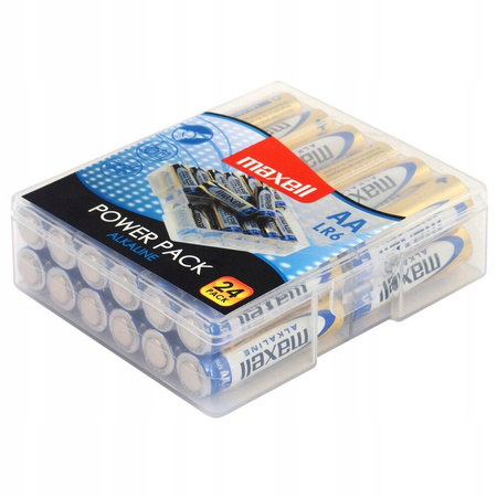 MAXELL bateria alkaliczna AA 24 szt.