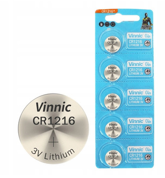 VINNIC bateria litowa CR1216 BL5 zestaw