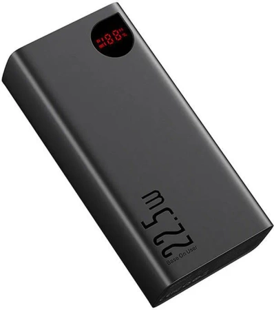 Baseus Adaman Metal powerbank z szybkim ładowaniem 10000mAh 22.5W Overseas Edition 2021 czarny