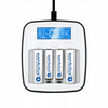 everActive Ładowarka do akumulatorków Ni-MH NC-1000M USB-C
