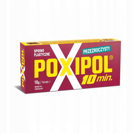 POXIPOL klej epoksydowy przezroczysty 16g / 14ml