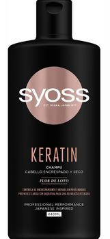 SYOSS SZAMPON 440 ML Z KERATYNĄ / SHAMPOO INTENSE KERATIN 6/216/1296***