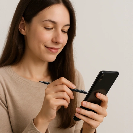 Wozinsky długopis rysik do ekranów dotykowych tabletu smartfona czarny