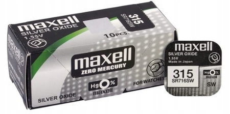 MAXELL bateria srebrowa 315 / SR716SW BL1