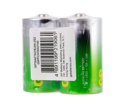 GP bateria alkaliczna SUPER G-TECH LR20 D zgrzew 2 szt.