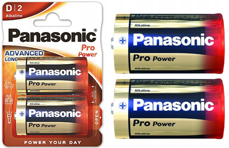 PANASONIC bateria alkaliczna PRO Power LR20 D BL2