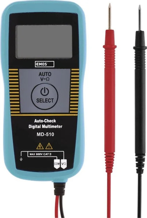 EMOS MULTIMETR CYFROWY MD-510 M3252 