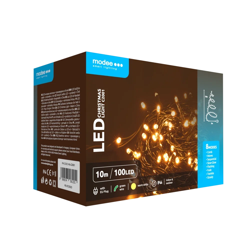 Lampki choinkowe modee 10m WARM 100LED ML-C2001 pol_pl_Lampki-choinkowe-modee-10m-WARM-100LED-ML-C2001-3255_5