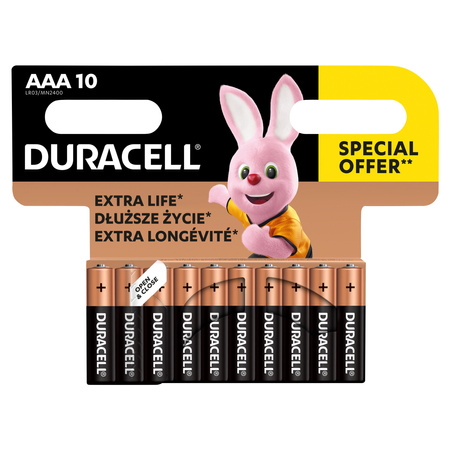DURACELL LR3 BASIC BL10