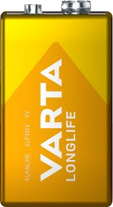 Batteries VARTA Longlife 1x9V bl1