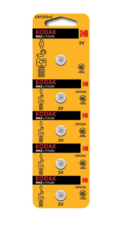 Kodak ULTRA Bateria Litowa CR1220 BL.5