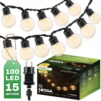 LUMILED Girlanda Nessa 100LED G30 15,7M