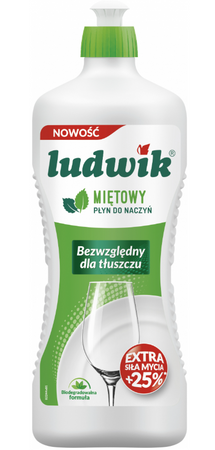 Ludwik Płyn do mycia naczyń Mięta 900g x3 /zestaw