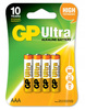 GP bateria alkaliczna ULTRA ALKALINE AAA BL4