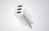 Baseus Compact ładowarka sieciowa 3x USB 17W biały CCXJ020102