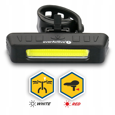 everActive Lampka rowerowa 2w1 LED BL-150R