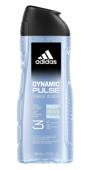 ADIDAS SHOWER GEL 400ML MEN DYNAMIC PULSE 3IN1 12/108/1296 PL