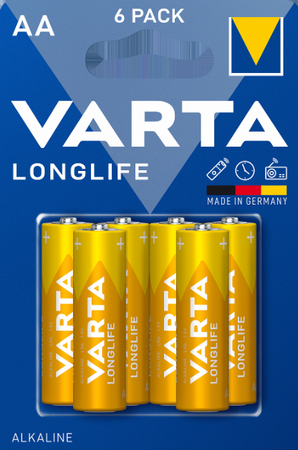 Battery VARTA Longlife 6 AA alkaline bl.6