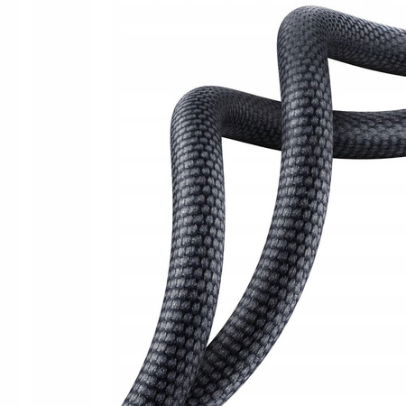 Baseus Crystal Shine Series kabel przewód USB do szybkiego ładowania i transferu danych USB Typ A - USB Typ C 100W 1,2m czarny CAJY000401