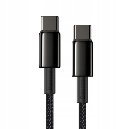 Baseus Kabel CATWJ-01 USB-C - USB-C PD QC 100W 5A 1m - czarny