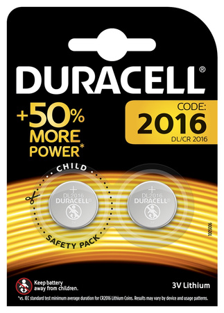 DURACELL CR2016 BL2