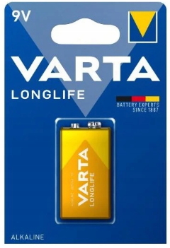 Batteries VARTA Longlife 1x9V bl1