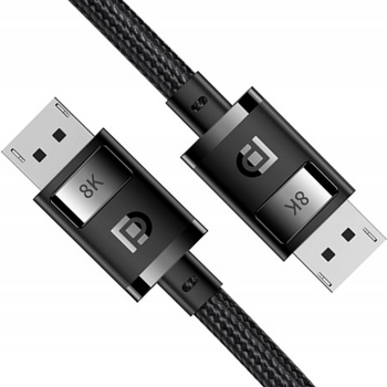 BASEUS Kabel DisplayPort 8K 60Hz 2m High Definition Series - czarny