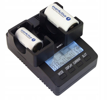 everActive Ładowarka do akumulatorków Ni-MH Ni-CD NC-3000M zasilacz