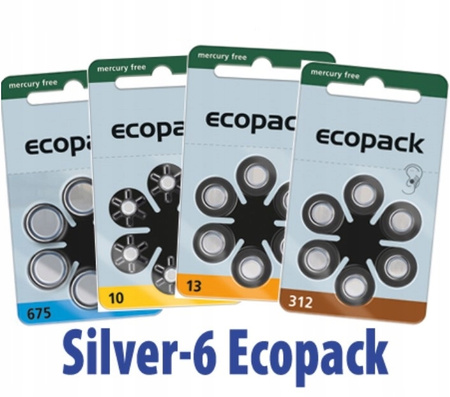 ECOPACK baterie słuchowe VARTA 675 60 szt.